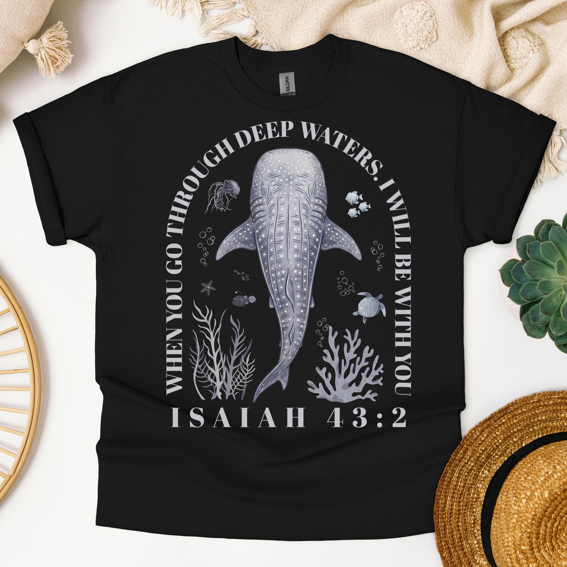 When You Go Through Deep Waters I Will Be With You Isaiah 43.2 08