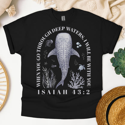 When You Go Through Deep Waters I Will Be With You Isaiah 43.2 08