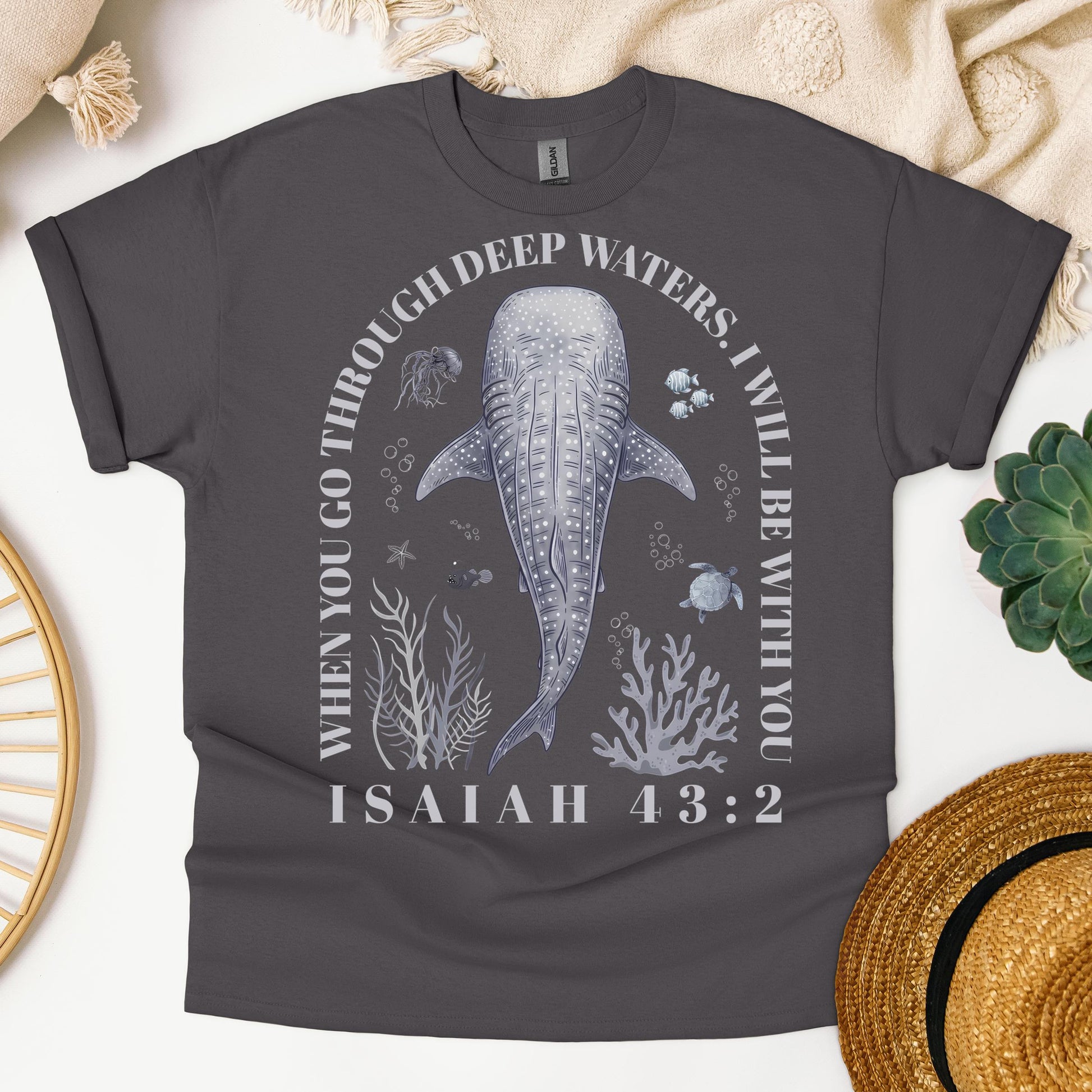 When You Go Through Deep Waters I Will Be With You Isaiah 43.2 08