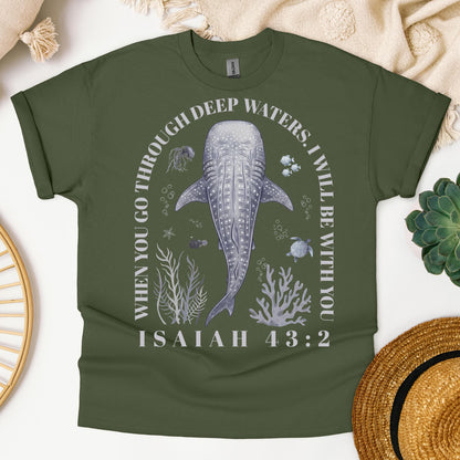 When You Go Through Deep Waters I Will Be With You Isaiah 43.2 08