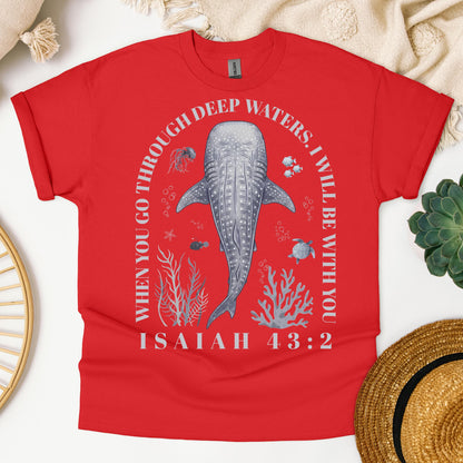 When You Go Through Deep Waters I Will Be With You Isaiah 43.2 08