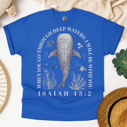 When You Go Through Deep Waters I Will Be With You Isaiah 43.2 08