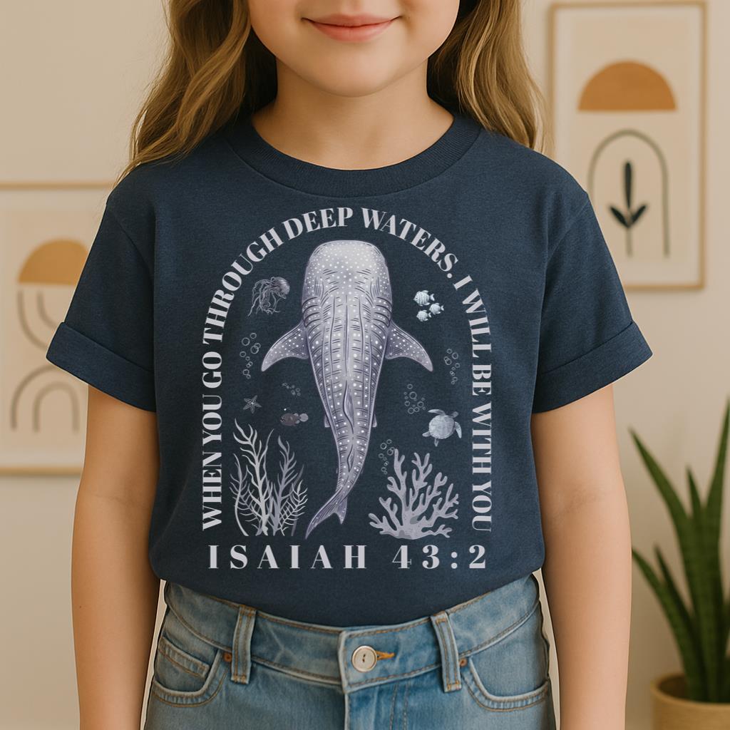 When You Go Through Deep Waters I Will Be With You Isaiah 43.2 08