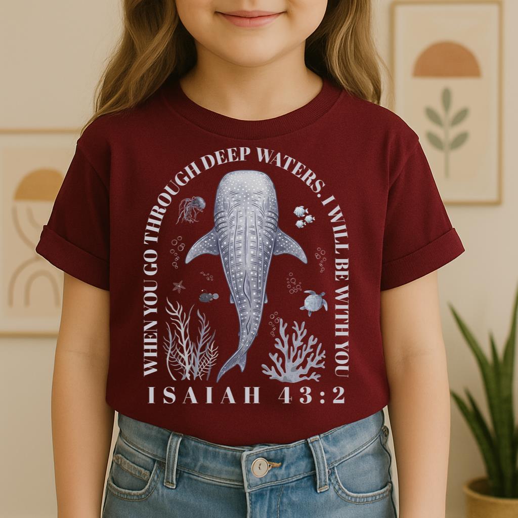 When You Go Through Deep Waters I Will Be With You Isaiah 43.2 08