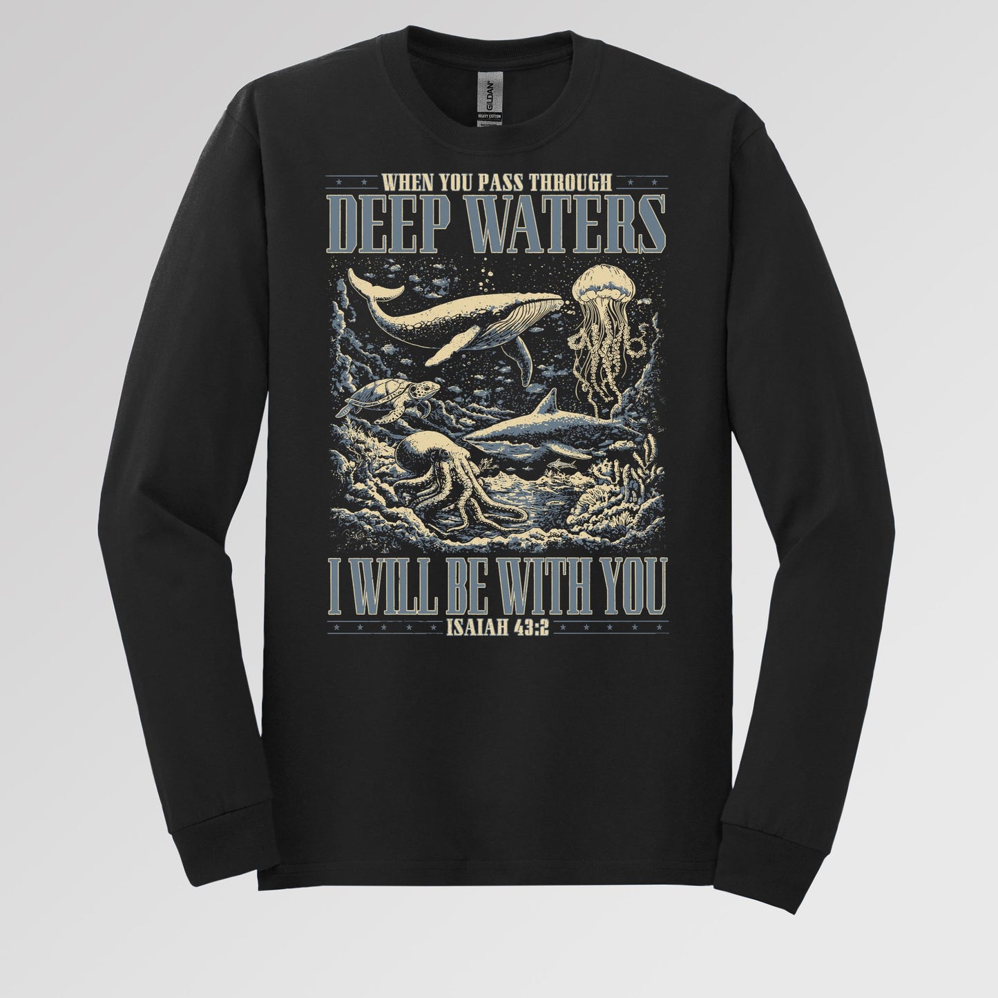 When You Pass Through Deep Waters I Will Be With You Isaiah 43.2 01