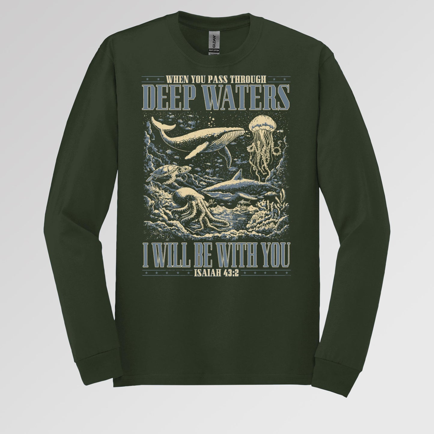 When You Pass Through Deep Waters I Will Be With You Isaiah 43.2 01