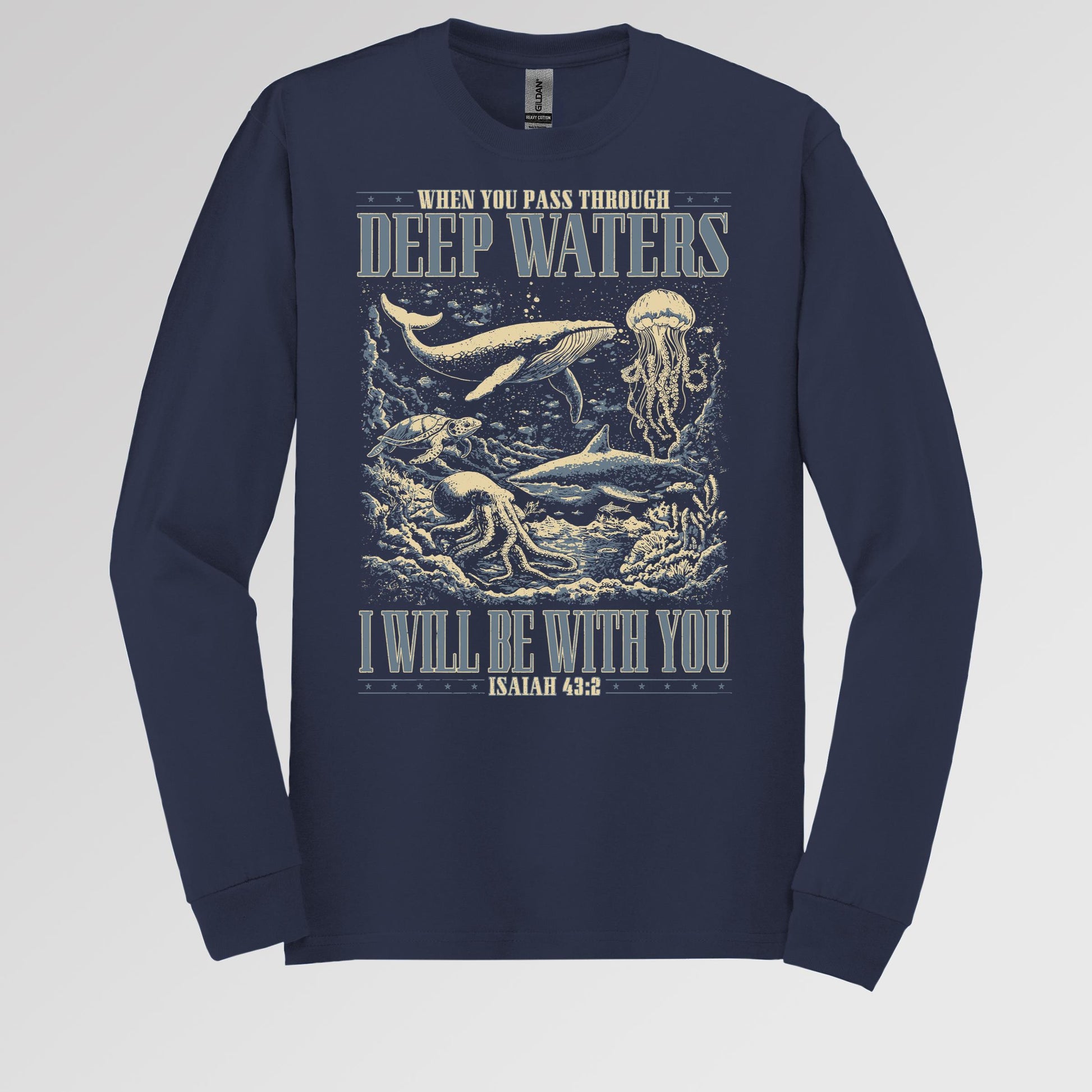 When You Pass Through Deep Waters I Will Be With You Isaiah 43.2 01