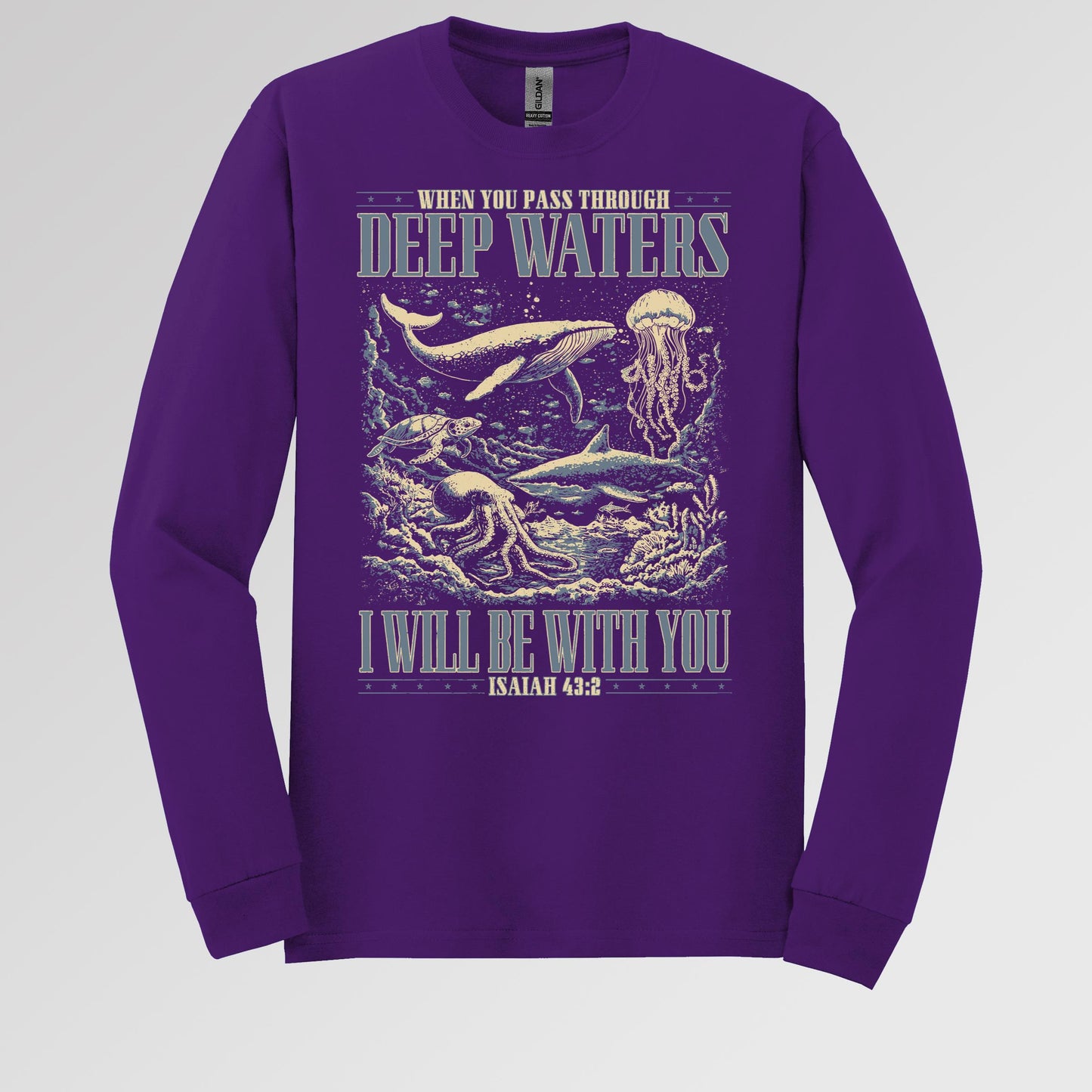 When You Pass Through Deep Waters I Will Be With You Isaiah 43.2 01