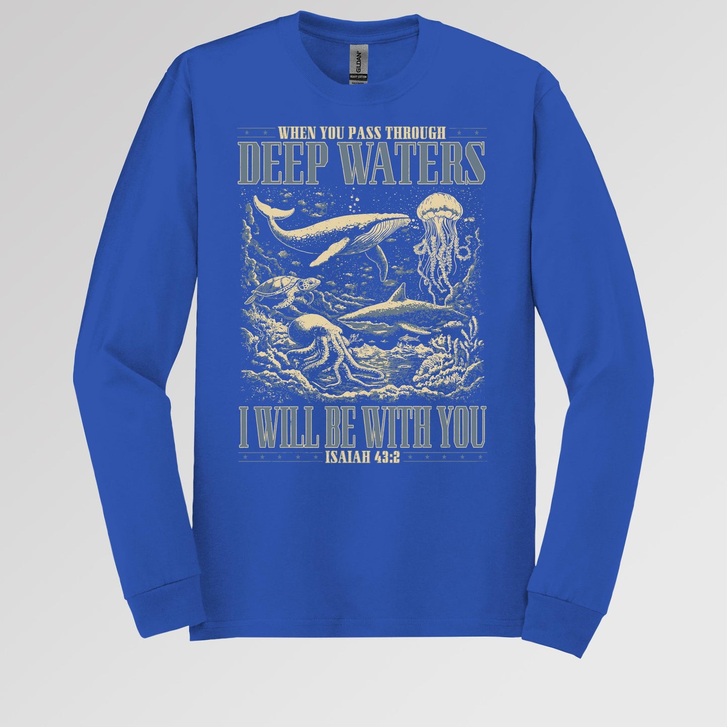 When You Pass Through Deep Waters I Will Be With You Isaiah 43.2 01