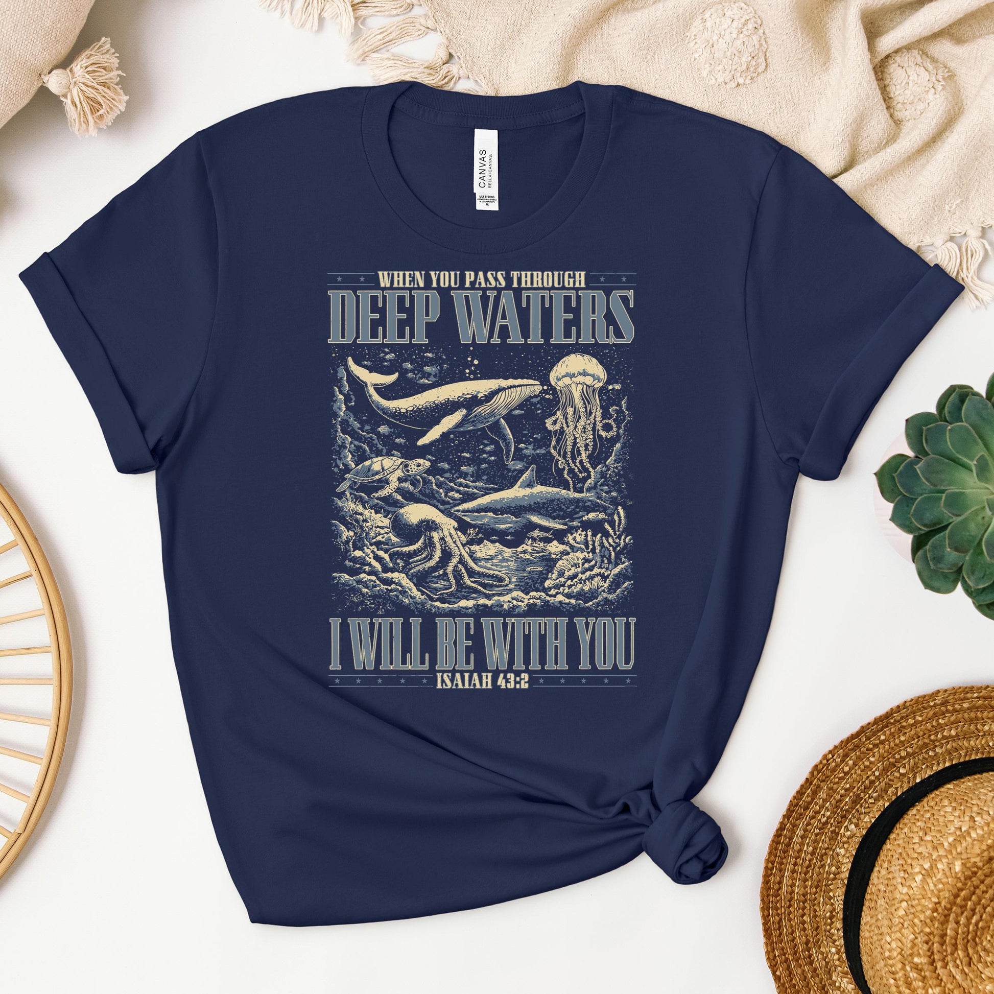When You Pass Through Deep Waters I Will Be With You Isaiah 43.2 01
