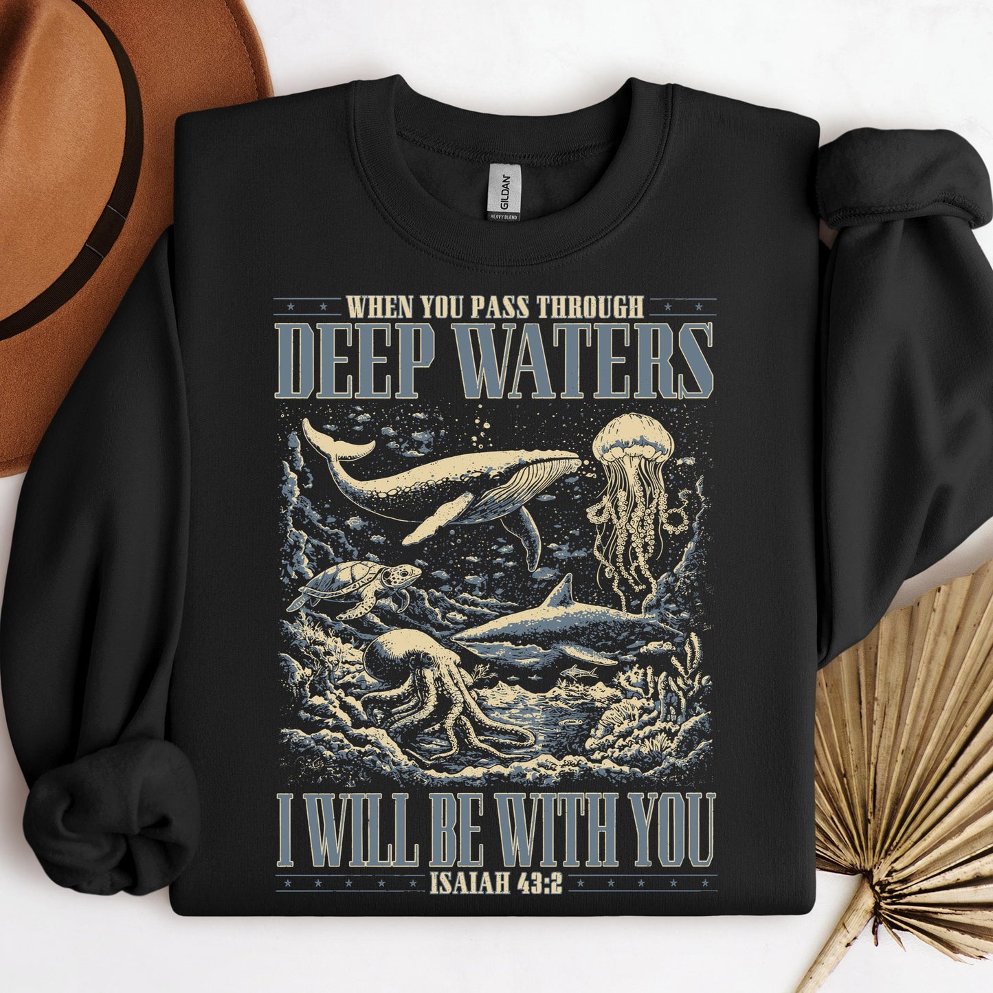 When You Pass Through Deep Waters I Will Be With You Isaiah 43.2 01