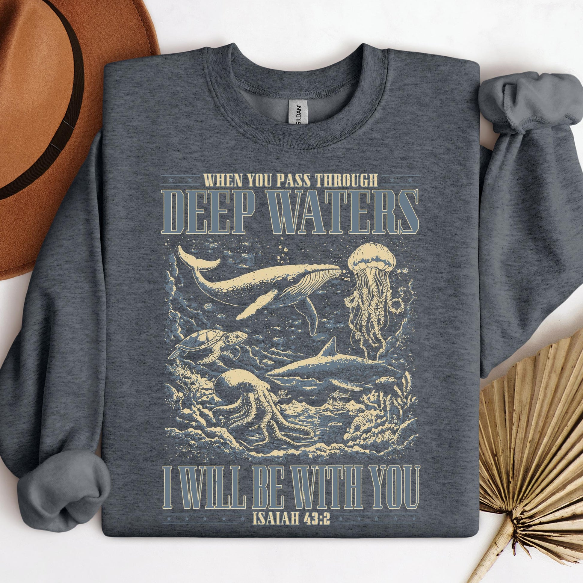 When You Pass Through Deep Waters I Will Be With You Isaiah 43.2 01