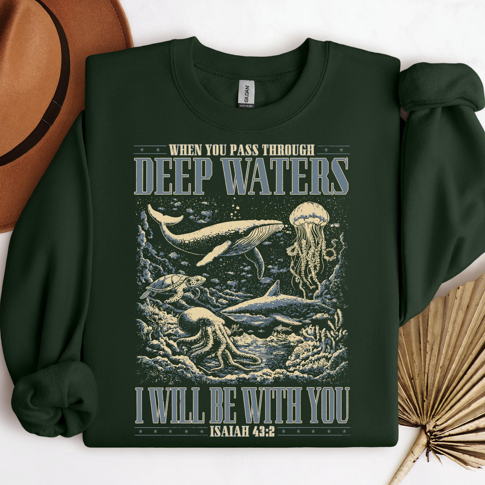 When You Pass Through Deep Waters I Will Be With You Isaiah 43.2 01
