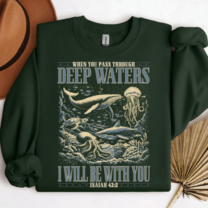 When You Pass Through Deep Waters I Will Be With You Isaiah 43.2 01