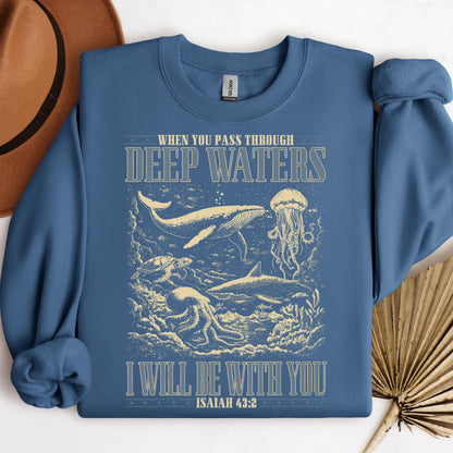 When You Pass Through Deep Waters I Will Be With You Isaiah 43.2 01