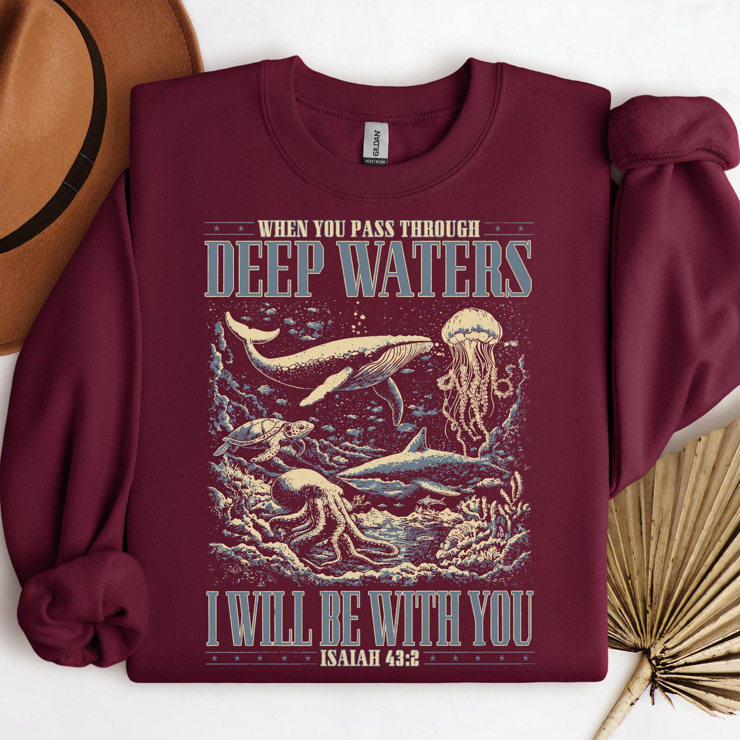 When You Pass Through Deep Waters I Will Be With You Isaiah 43.2 01