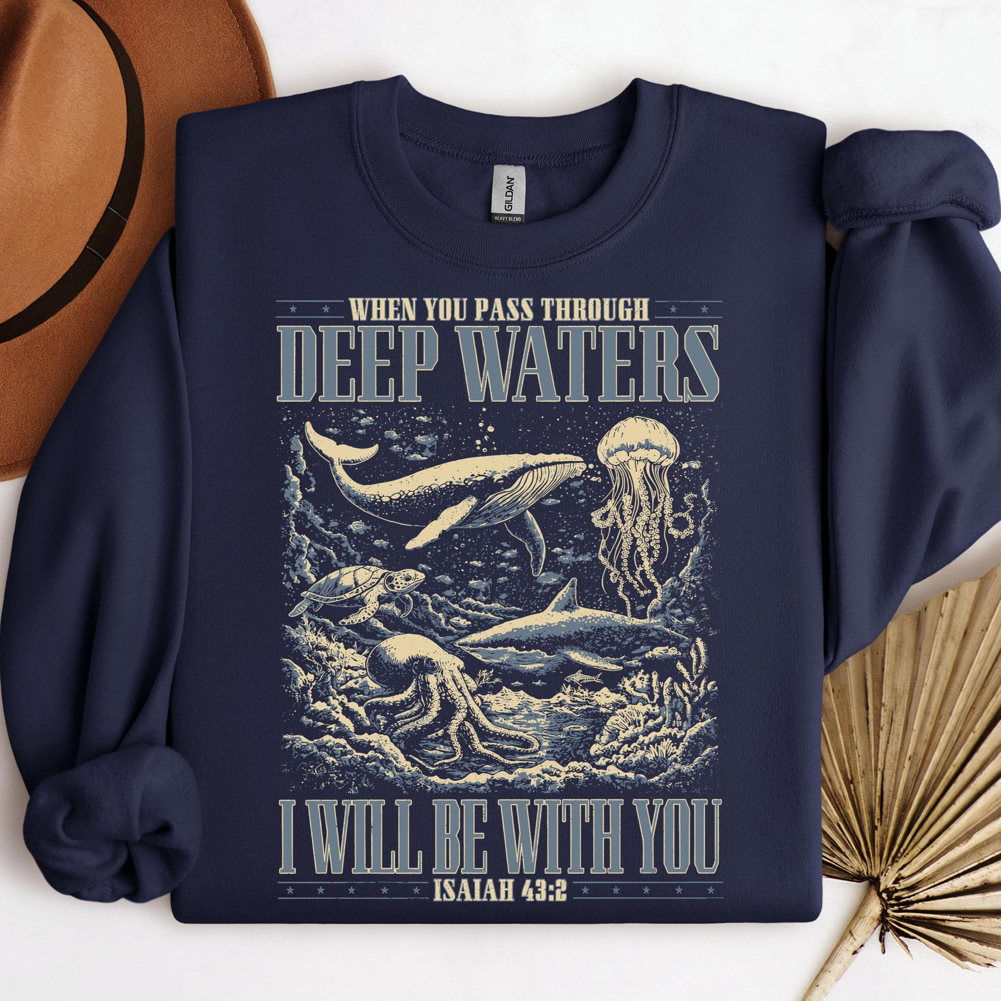 When You Pass Through Deep Waters I Will Be With You Isaiah 43.2 01