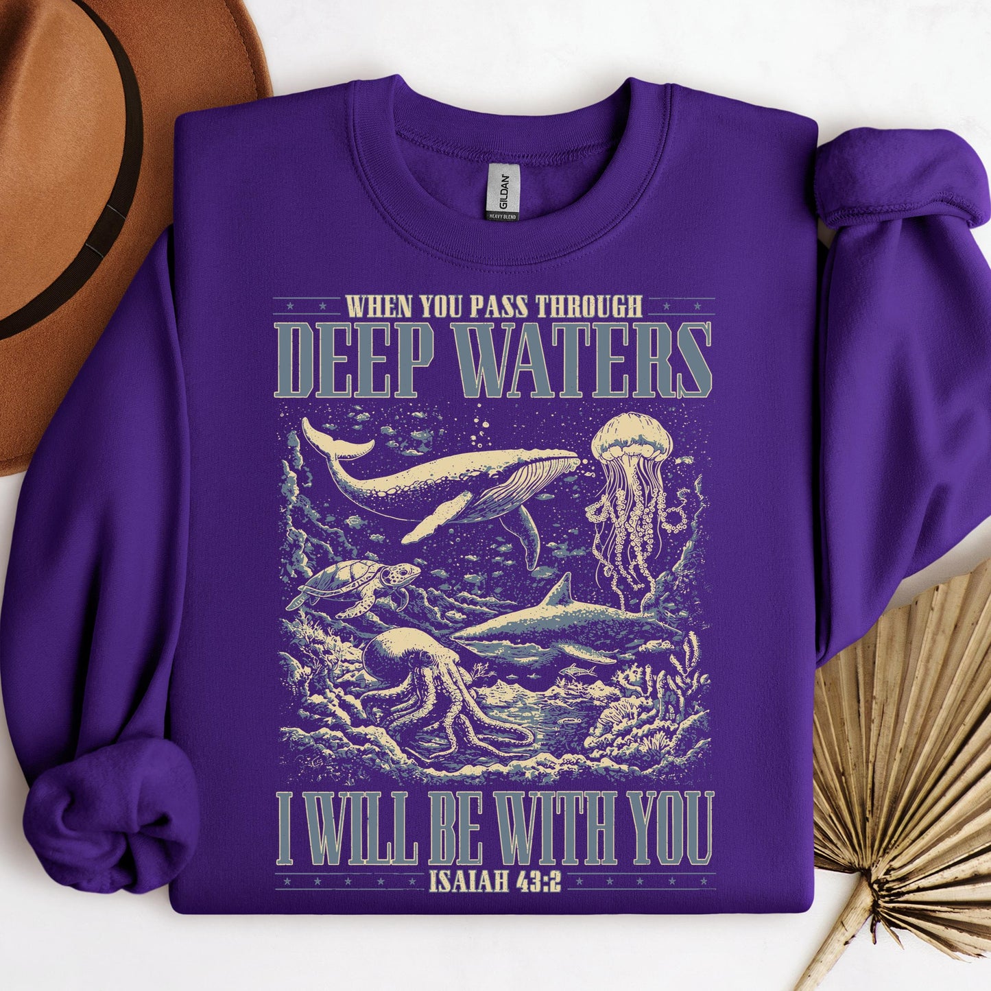 When You Pass Through Deep Waters I Will Be With You Isaiah 43.2 01