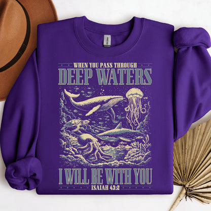 When You Pass Through Deep Waters I Will Be With You Isaiah 43.2 01
