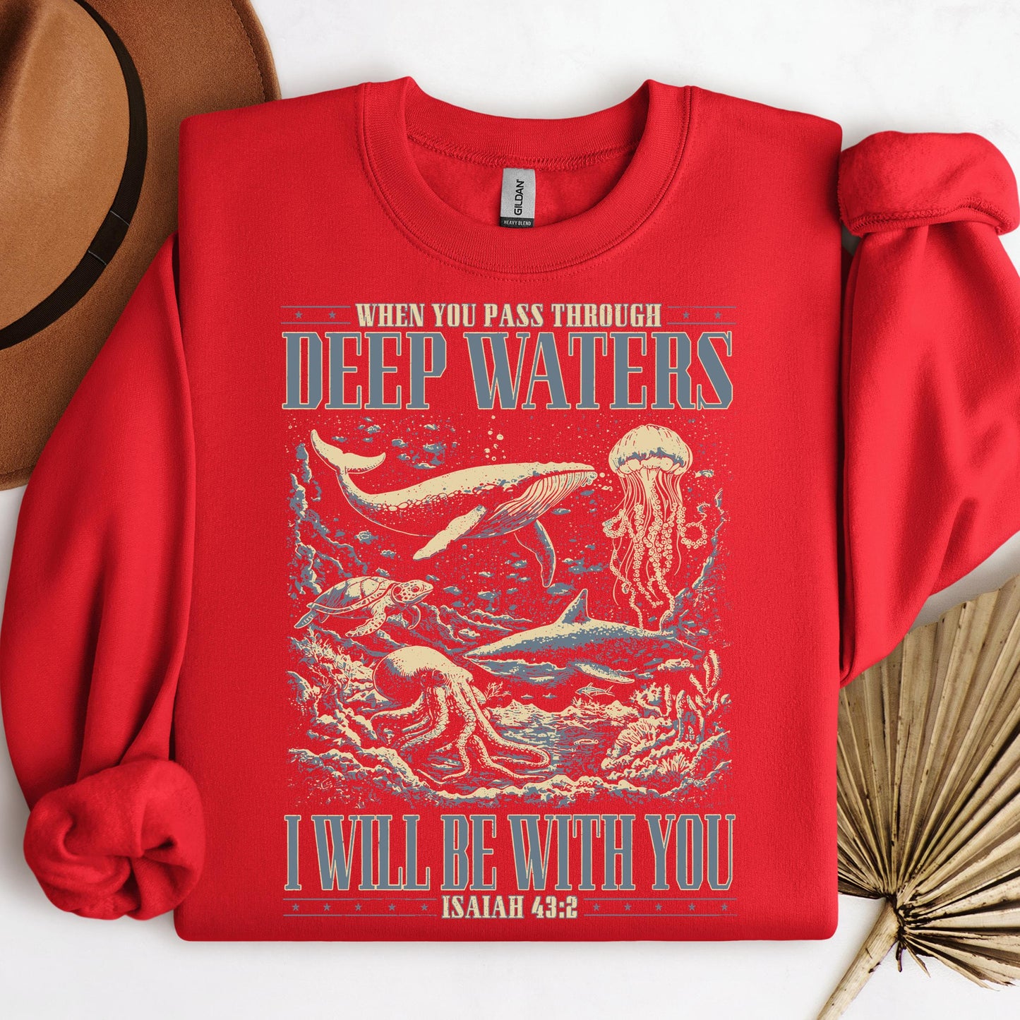 When You Pass Through Deep Waters I Will Be With You Isaiah 43.2 01