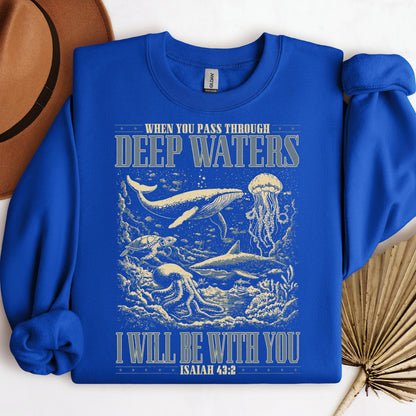 When You Pass Through Deep Waters I Will Be With You Isaiah 43.2 01
