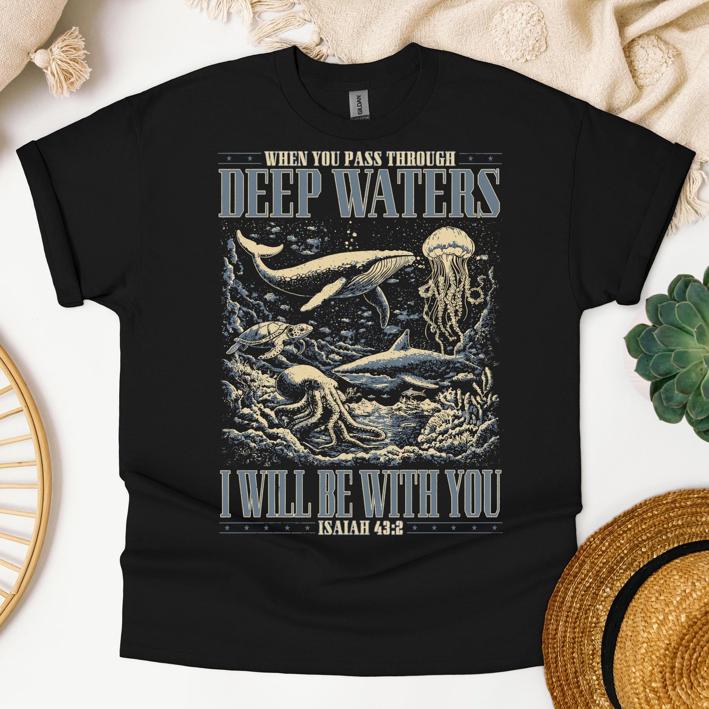 When You Pass Through Deep Waters I Will Be With You Isaiah 43.2 01
