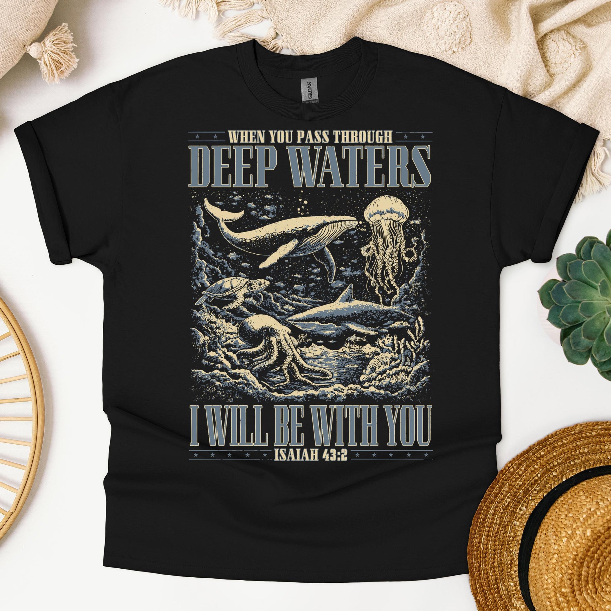 When You Pass Through Deep Waters I Will Be With You Isaiah 43.2 01