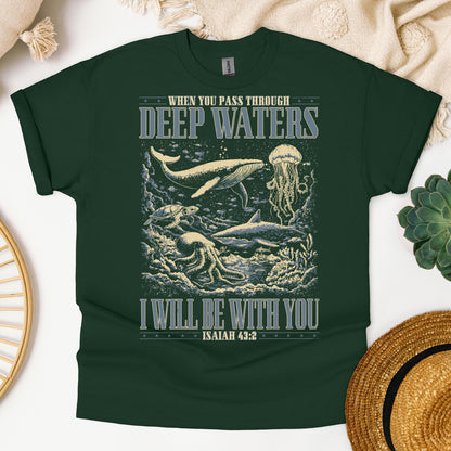 When You Pass Through Deep Waters I Will Be With You Isaiah 43.2 01