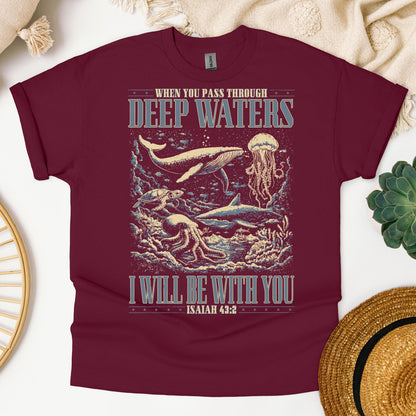 When You Pass Through Deep Waters I Will Be With You Isaiah 43.2 01