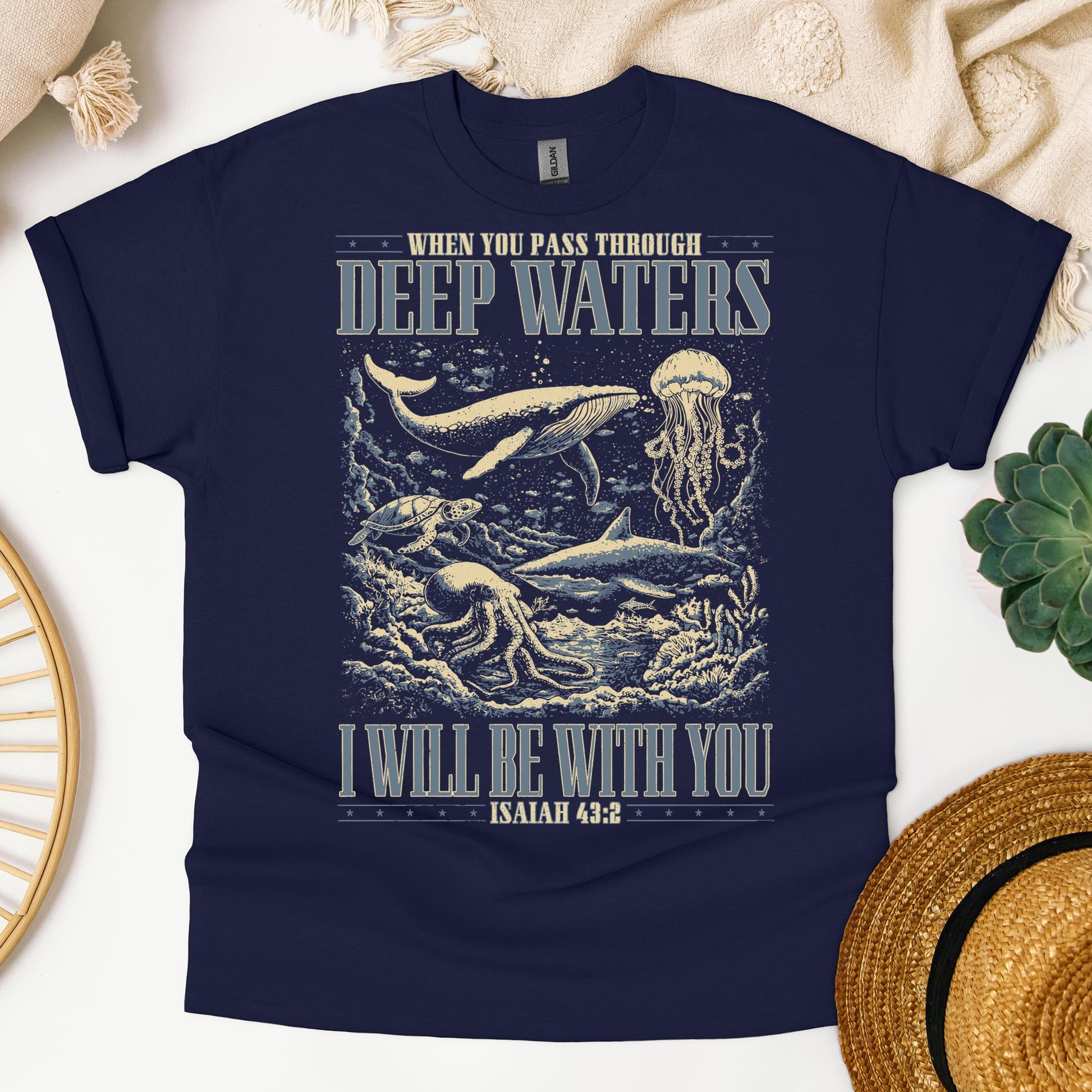 When You Pass Through Deep Waters I Will Be With You Isaiah 43.2 01