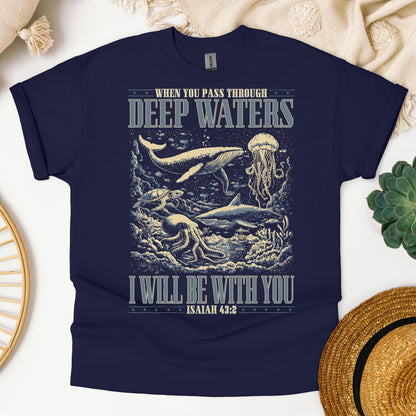 When You Pass Through Deep Waters I Will Be With You Isaiah 43.2 01