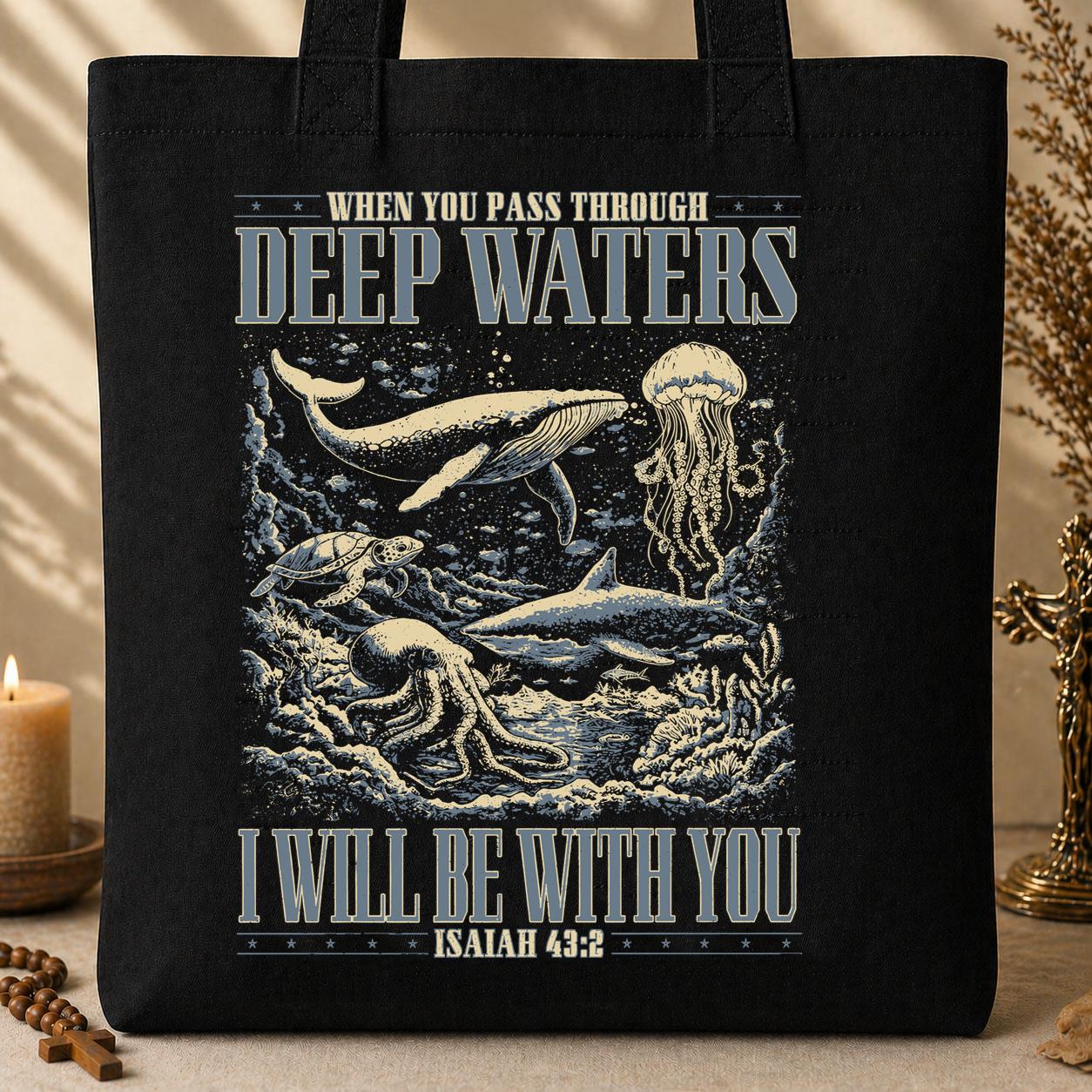 When You Pass Through Deep Waters I Will Be With You Isaiah 43.2 01