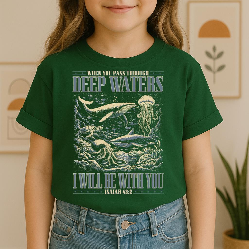 When You Pass Through Deep Waters I Will Be With You Isaiah 43.2 01