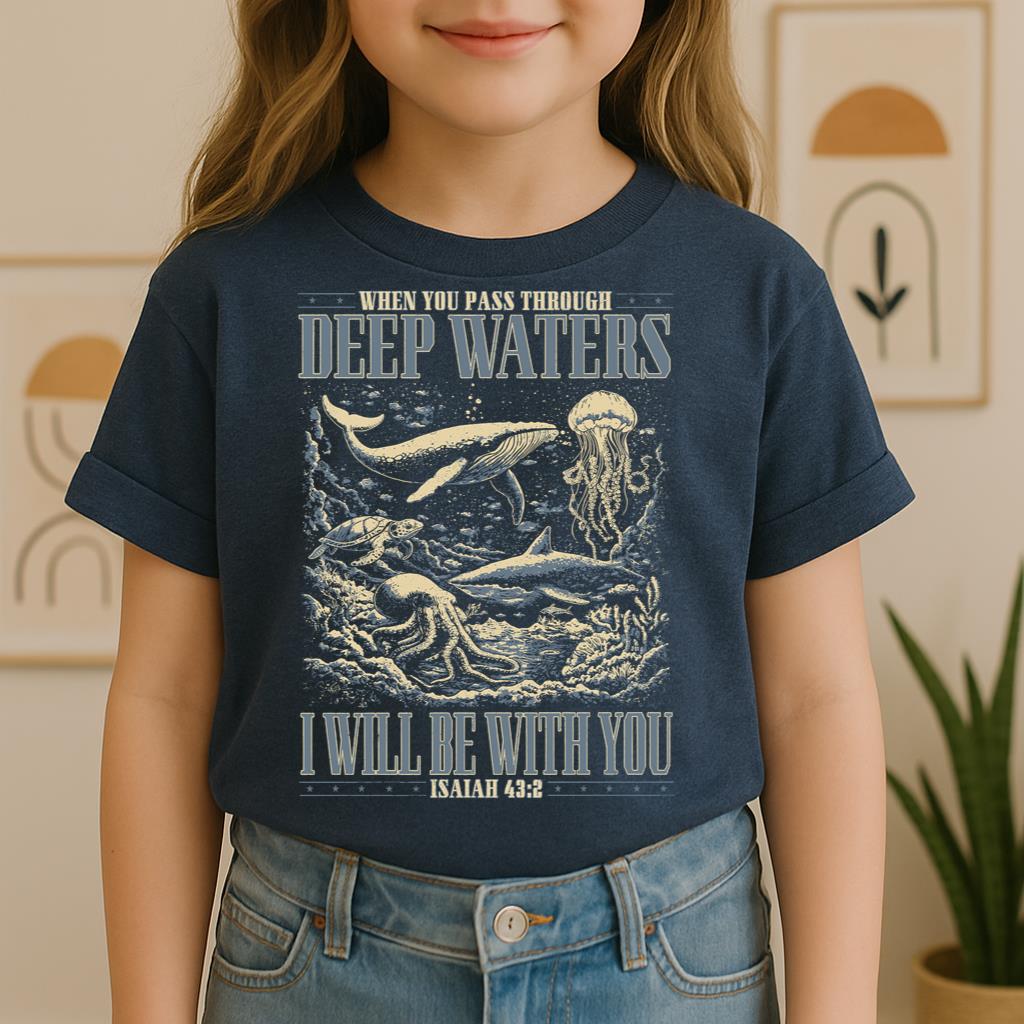 When You Pass Through Deep Waters I Will Be With You Isaiah 43.2 01