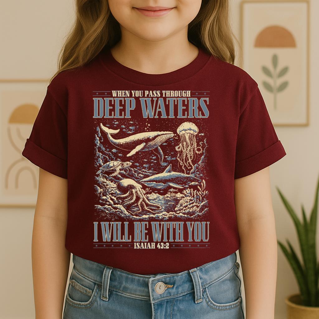 When You Pass Through Deep Waters I Will Be With You Isaiah 43.2 01