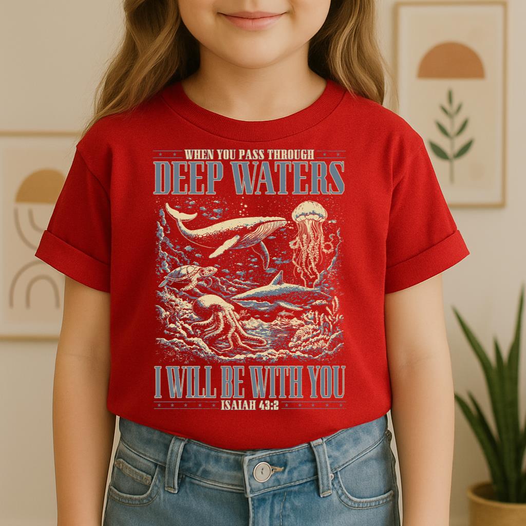 When You Pass Through Deep Waters I Will Be With You Isaiah 43.2 01