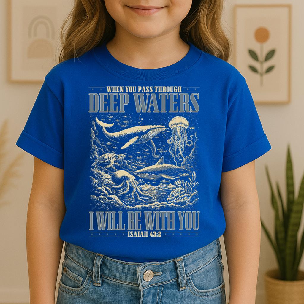 When You Pass Through Deep Waters I Will Be With You Isaiah 43.2 01