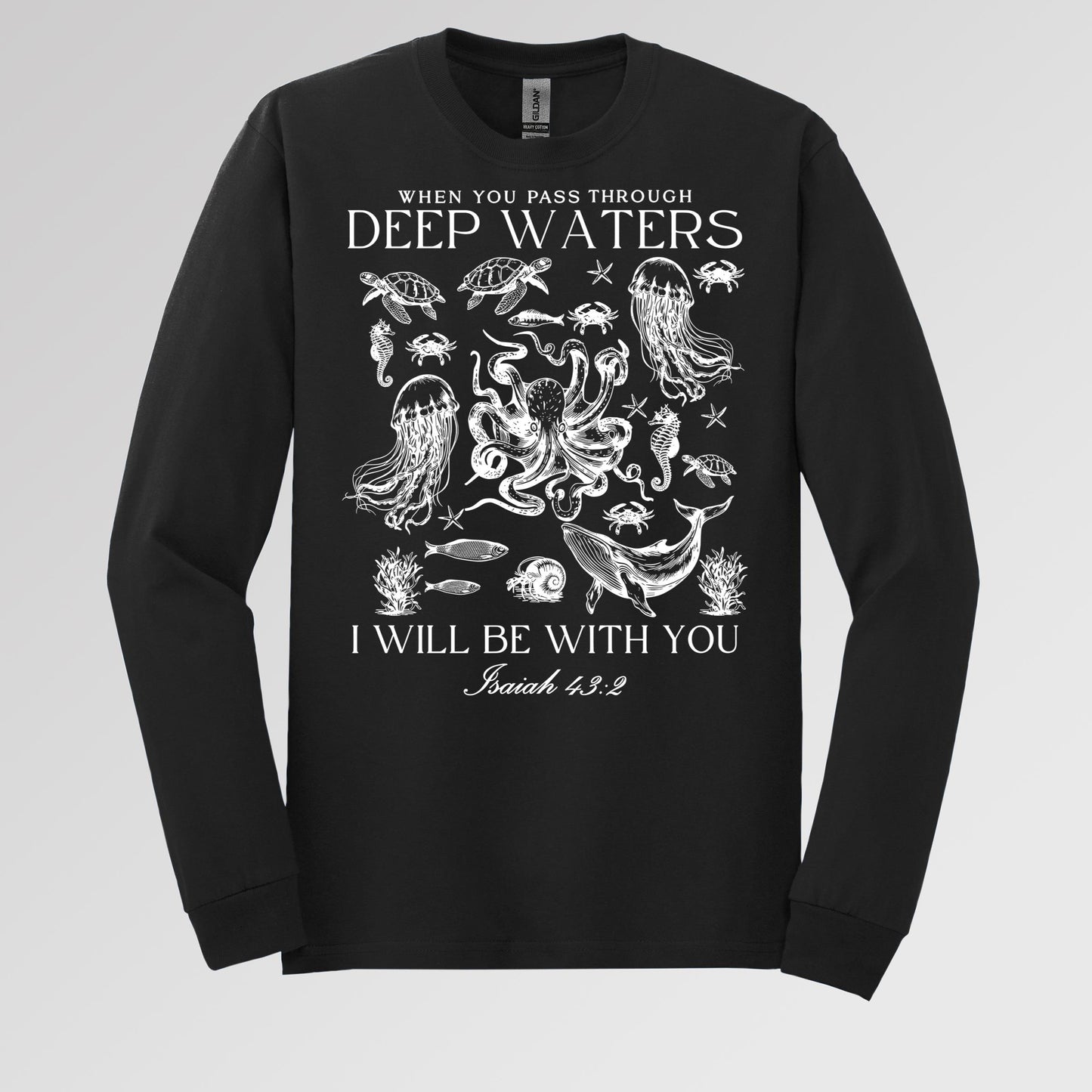 When You Pass Through Deep Waters I Will Be With You Isaiah 43.2 04