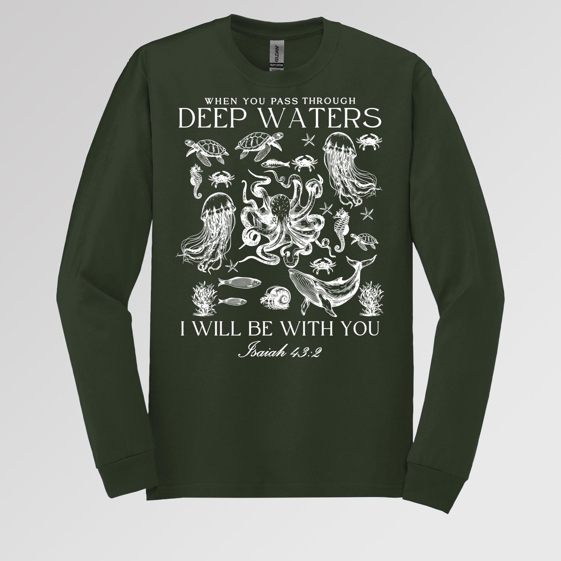 When You Pass Through Deep Waters I Will Be With You Isaiah 43.2 04