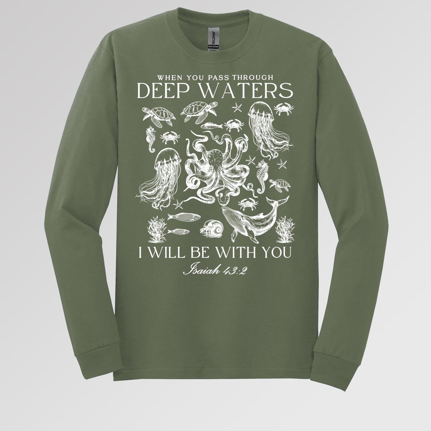 When You Pass Through Deep Waters I Will Be With You Isaiah 43.2 04