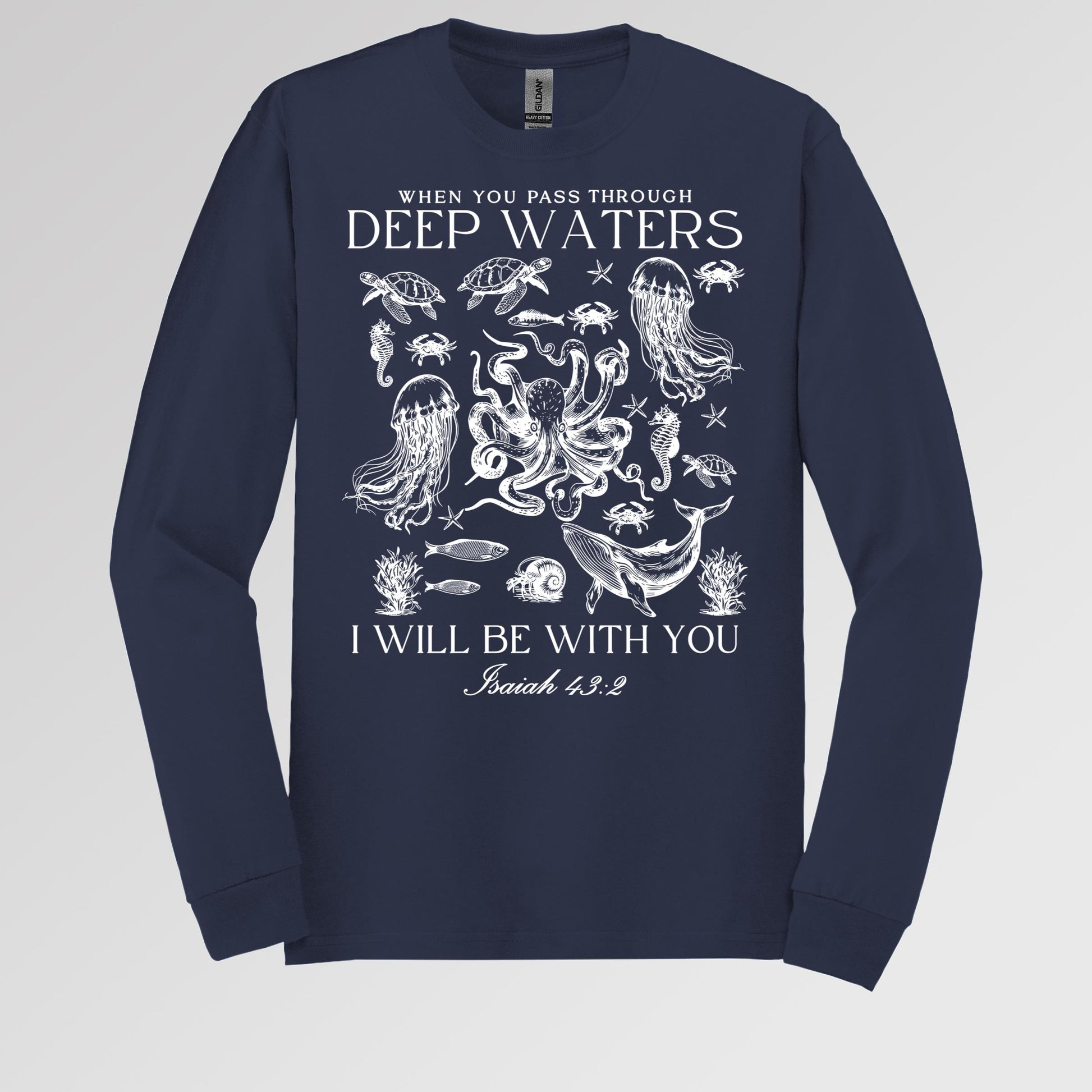 When You Pass Through Deep Waters I Will Be With You Isaiah 43.2 04