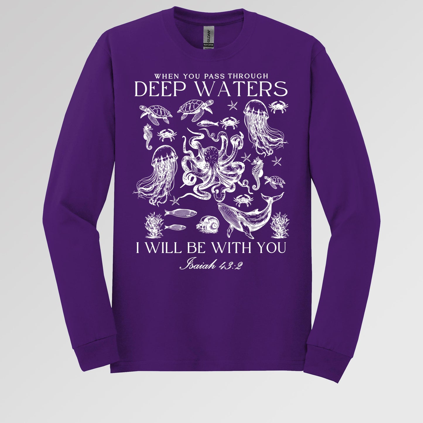 When You Pass Through Deep Waters I Will Be With You Isaiah 43.2 04