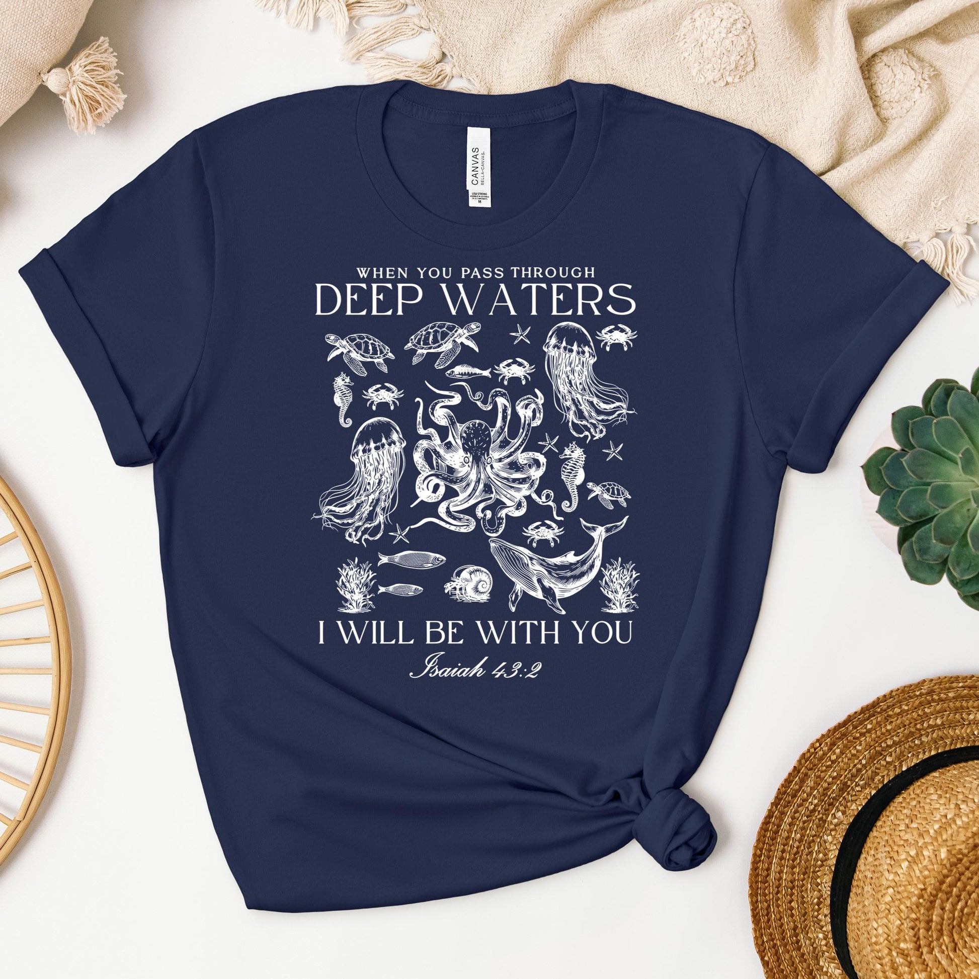 When You Pass Through Deep Waters I Will Be With You Isaiah 43.2 04
