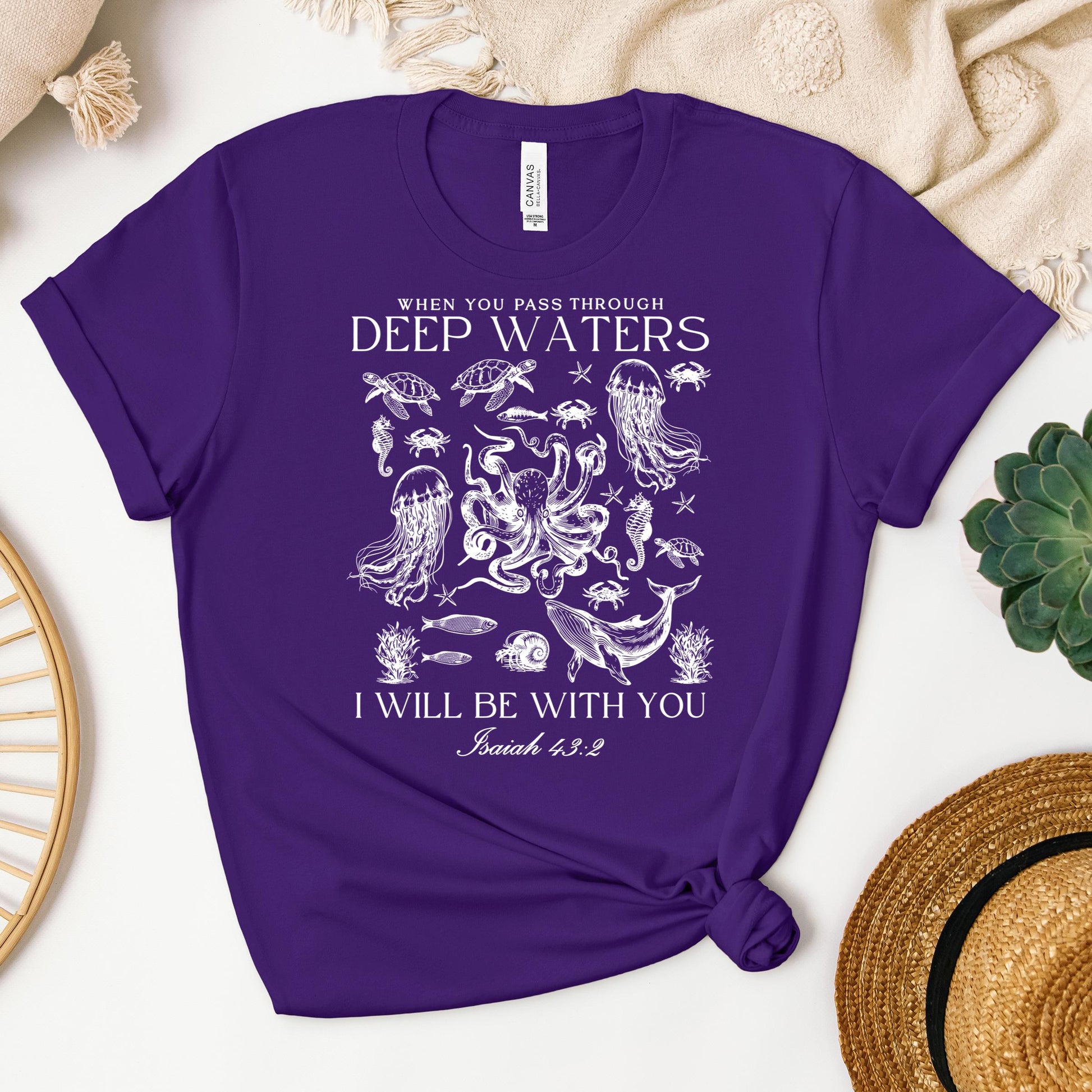 When You Pass Through Deep Waters I Will Be With You Isaiah 43.2 04