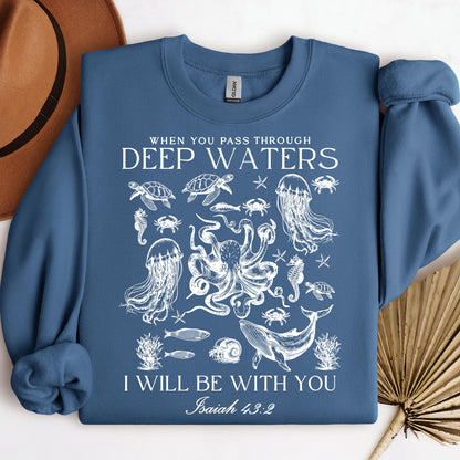 When You Pass Through Deep Waters I Will Be With You Isaiah 43.2 04