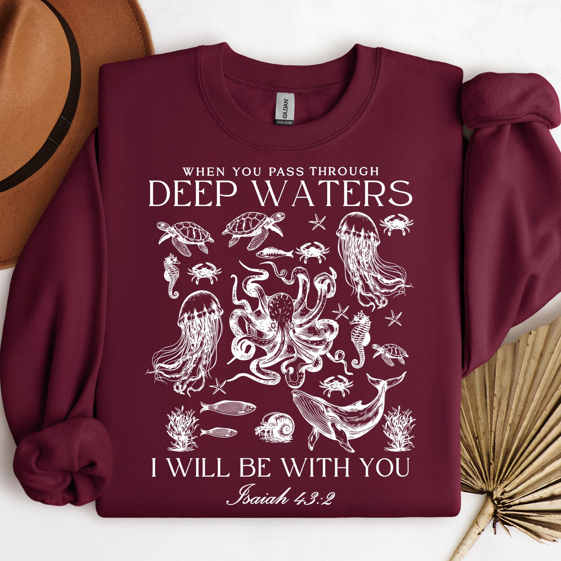 When You Pass Through Deep Waters I Will Be With You Isaiah 43.2 04