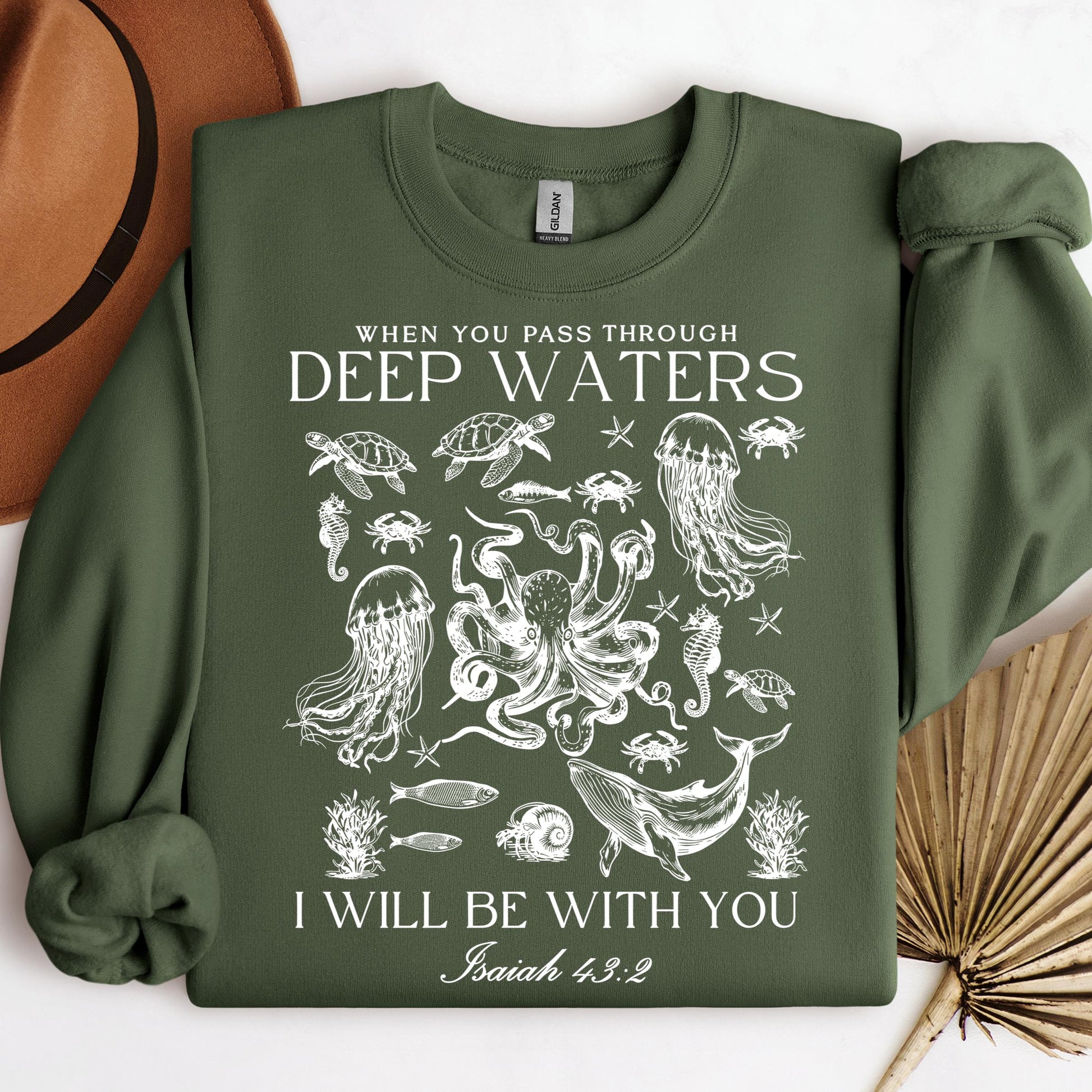 When You Pass Through Deep Waters I Will Be With You Isaiah 43.2 04