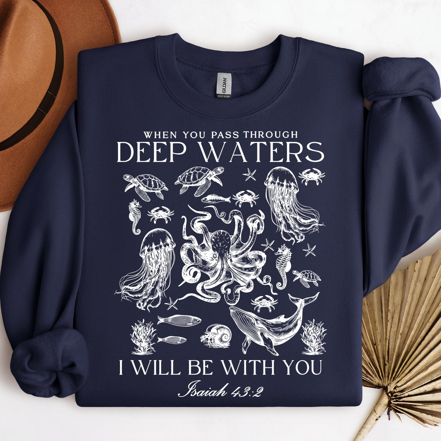 When You Pass Through Deep Waters I Will Be With You Isaiah 43.2 04