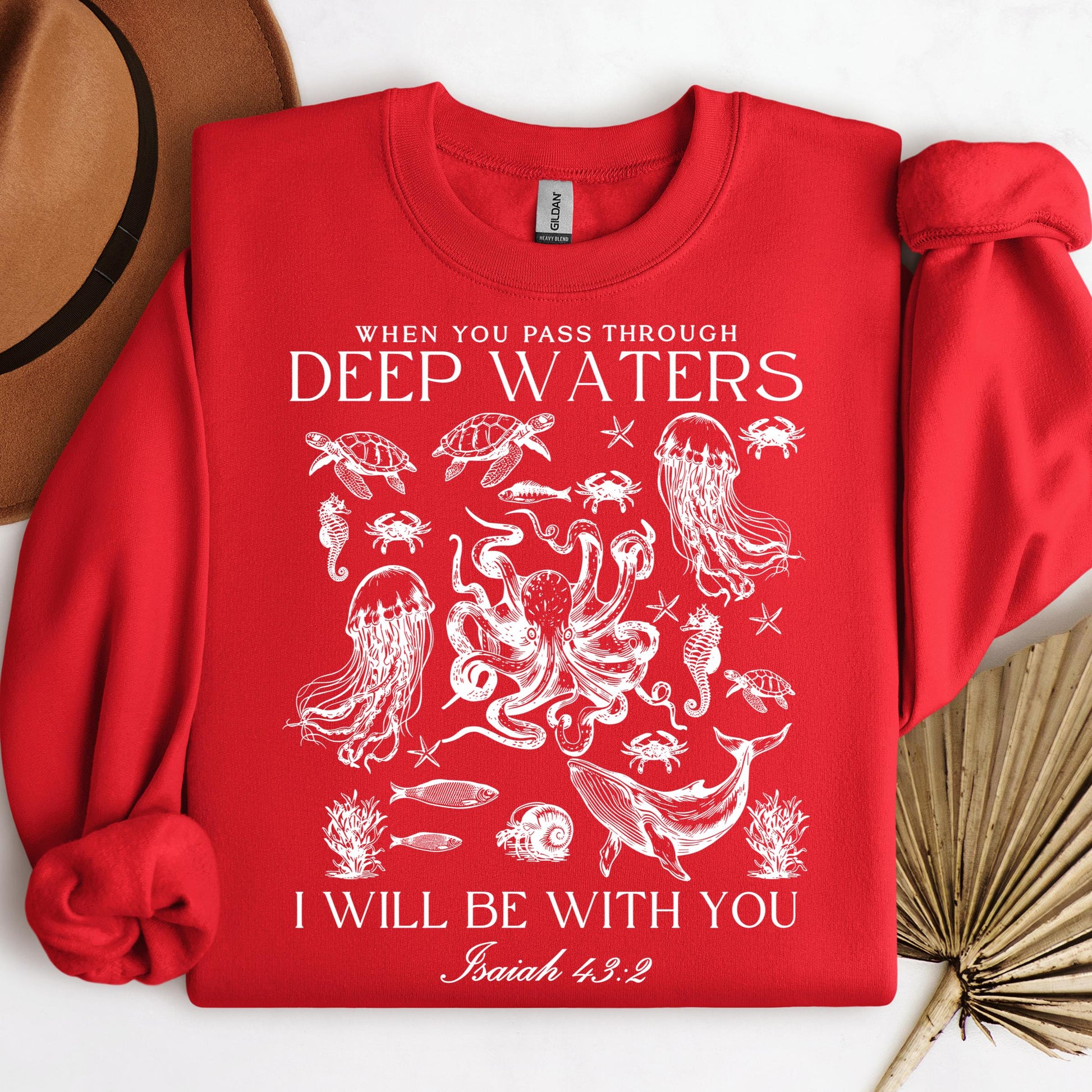 When You Pass Through Deep Waters I Will Be With You Isaiah 43.2 04