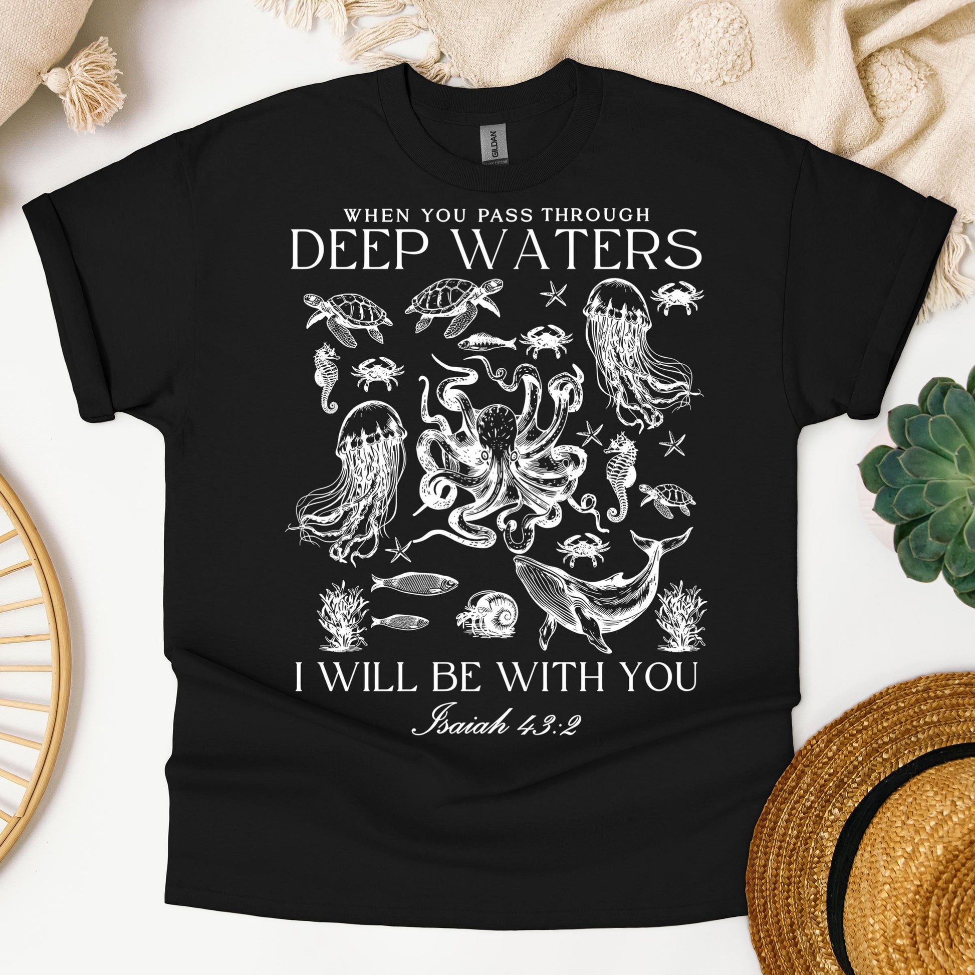 When You Pass Through Deep Waters I Will Be With You Isaiah 43.2 04